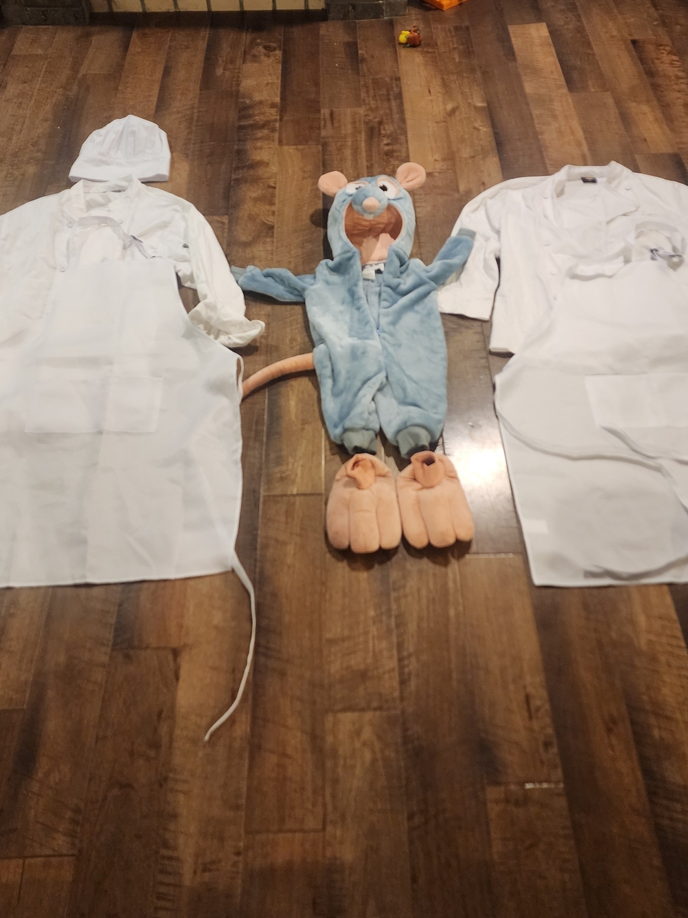 Ratatouille Mouse Costume 18 Mon And 2 Adult Chef Costumes